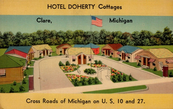 Doherty Hotel - Old Postcard View